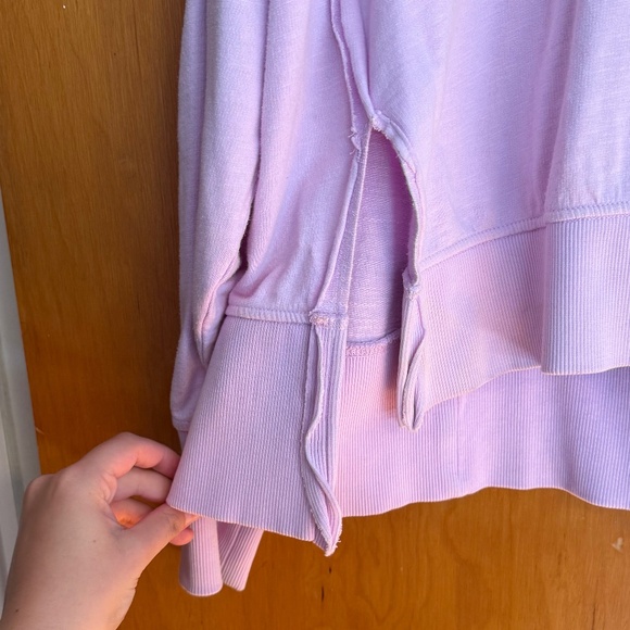 Anthropologie Pilcro Side Slit Sweatshirt - Picture 4 of 4